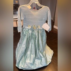 NWT Toddler Girls’ dress with silk skirt